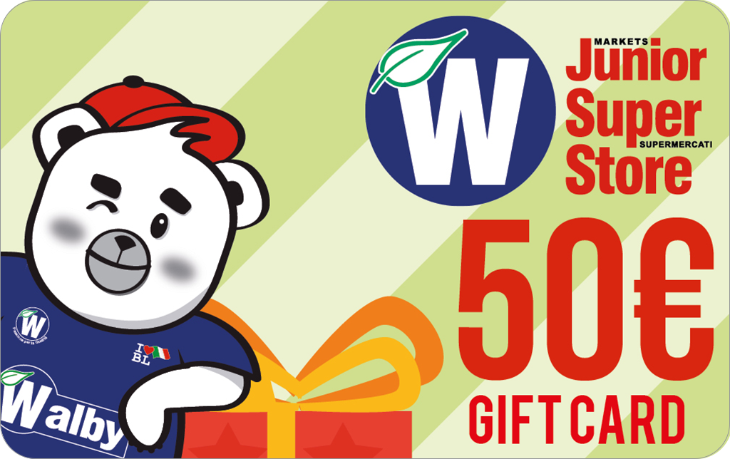 Gift Card Walber €50