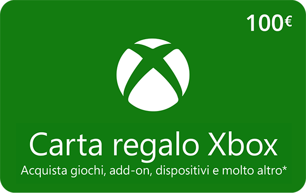 Carta Regalo Xbox Live €100