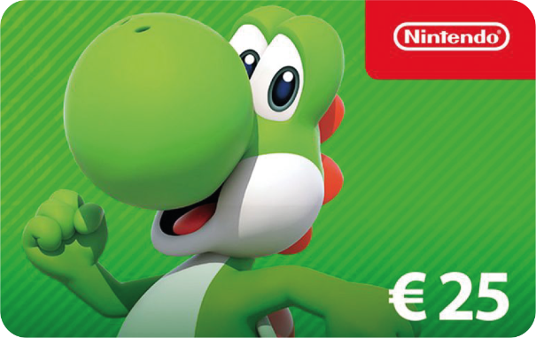 Codice digitale per fondi Nintendo eShop: €25