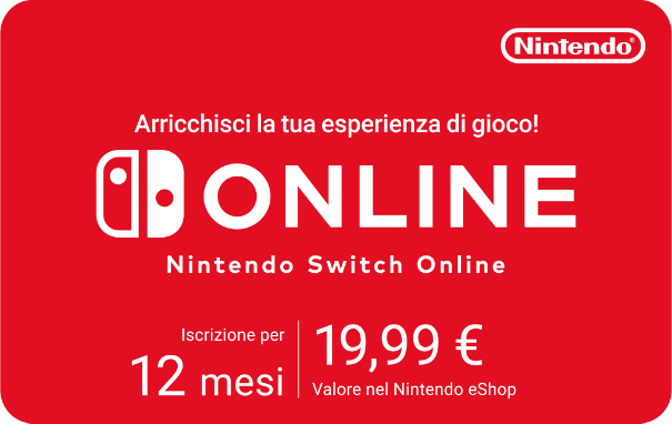 Nintendo Switch Online 12 mesi