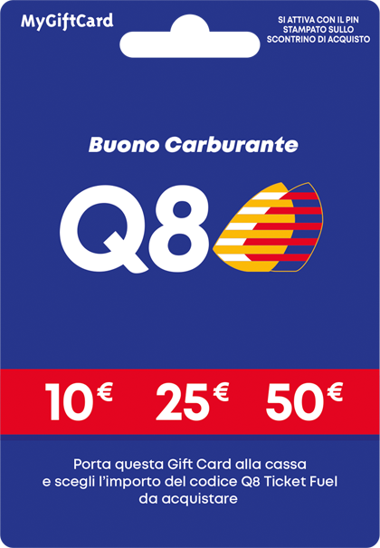 Q8 Ticketfuel €10