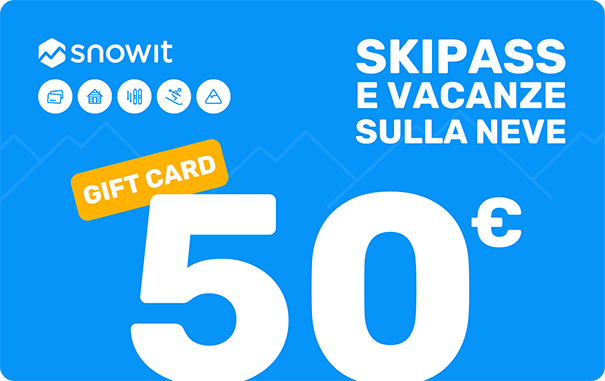 Gift Card Snowit skipass €50