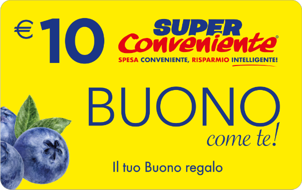 Gift Card SuperConveniente €10