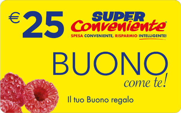 Gift Card SuperConveniente €25