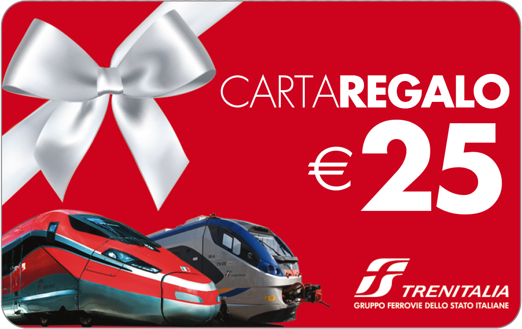 Carta Regalo Trenitalia €25