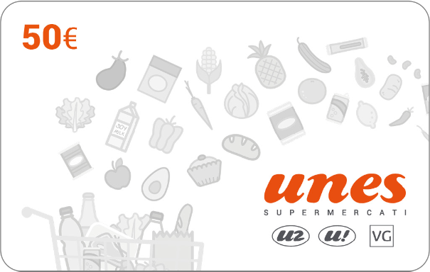 Gift Card Unes €50