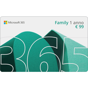 Microsoft Office 365 Home abbonamento 1 anno €99