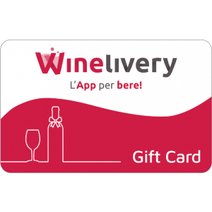 Gift Card Winelivery, consegna vini a domicilio, carta regalo