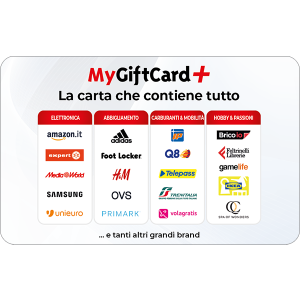 Gift Card MyGiftCard Plus + Carta regalo
