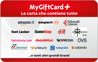 Gift Card MyGiftCard Plus + Carta regalo